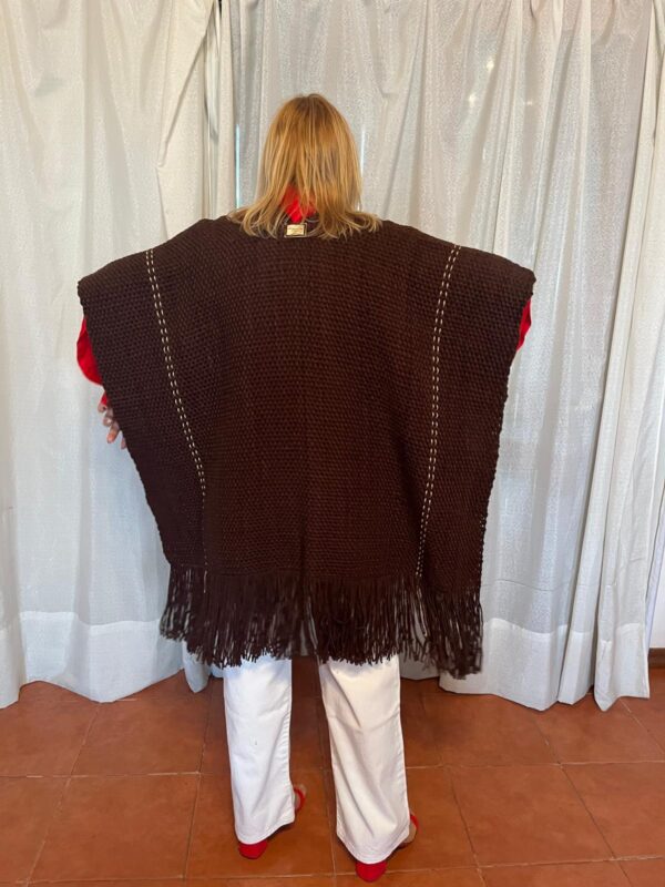 silvia-borba-ruana-merino-uruguay (2) Ruana HORIZONTE DORADO