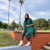 Ruana "Verde Esencia"